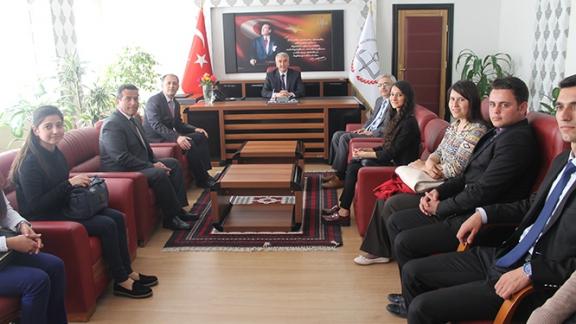 Aday Öğretmenlerin İl Milli Eğitim Müdürlüğü Ziyareti