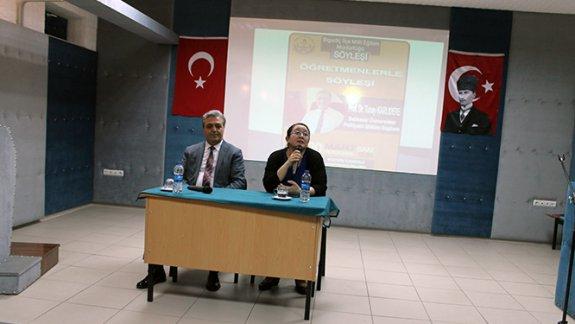 Prof. Dr. Tunay KARLIDERE öğrenci ve öğretmenlerimizle söyleşi düzenledi