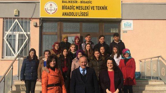 Bigadiç Mesleki ve Teknik Anadolu Lisesinden ERASMUS Projesi