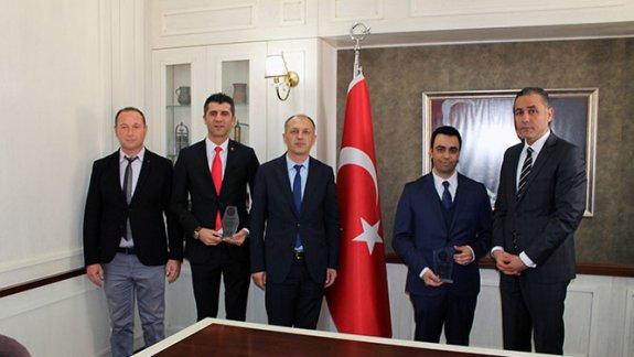 "Kurumlar Arası Masa Tenisi Turnuvası" Ödül Töreni Yapıldı