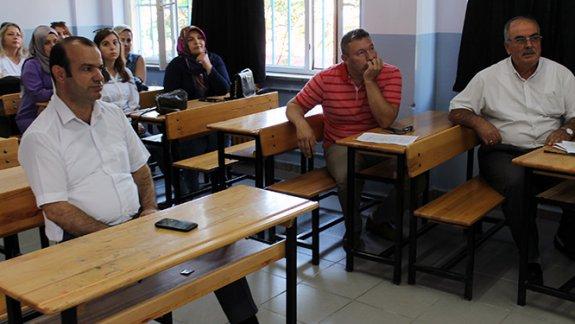 2018-2019 Eğitim Öğretim Yılı Eylül Dönemi Mesleki Çalışmalar