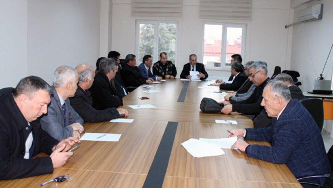 İlçemizde´MEB 2023 Vizyon Belgesi´ Toplantıları Yapıldı.