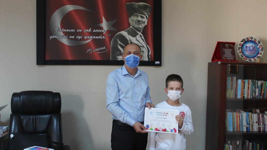 Akıl Ve Zeka Oyunları Birinciliği Türkiye Birinciliği Ödülü
