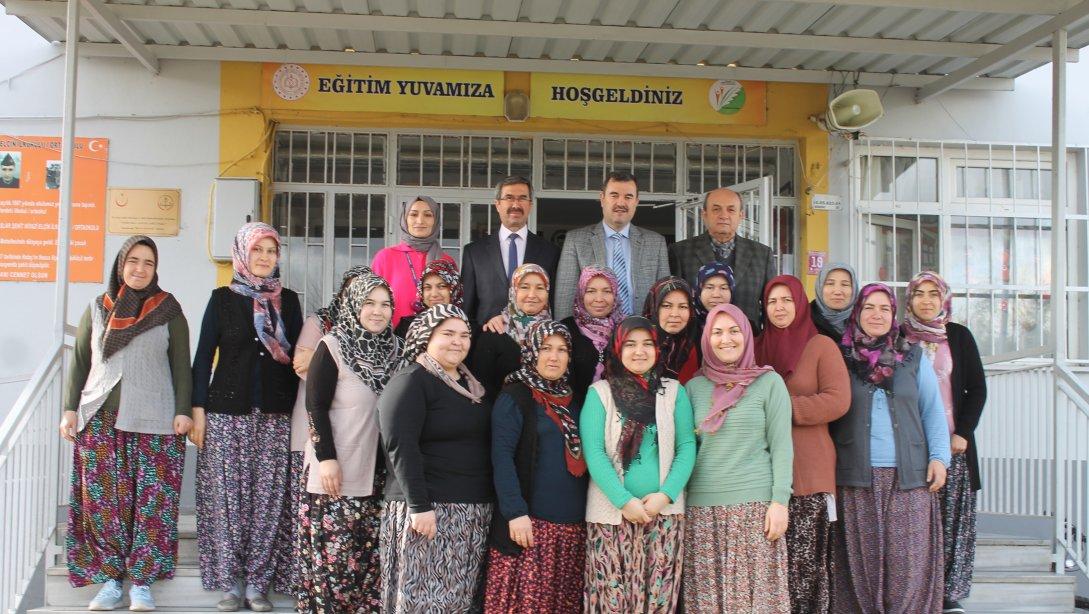 İlçe Milli Eğitim Müdürümüz Ahmet BEKDÜZ' den İlyaslar Köy Yaşam Merkezine Ziyaret