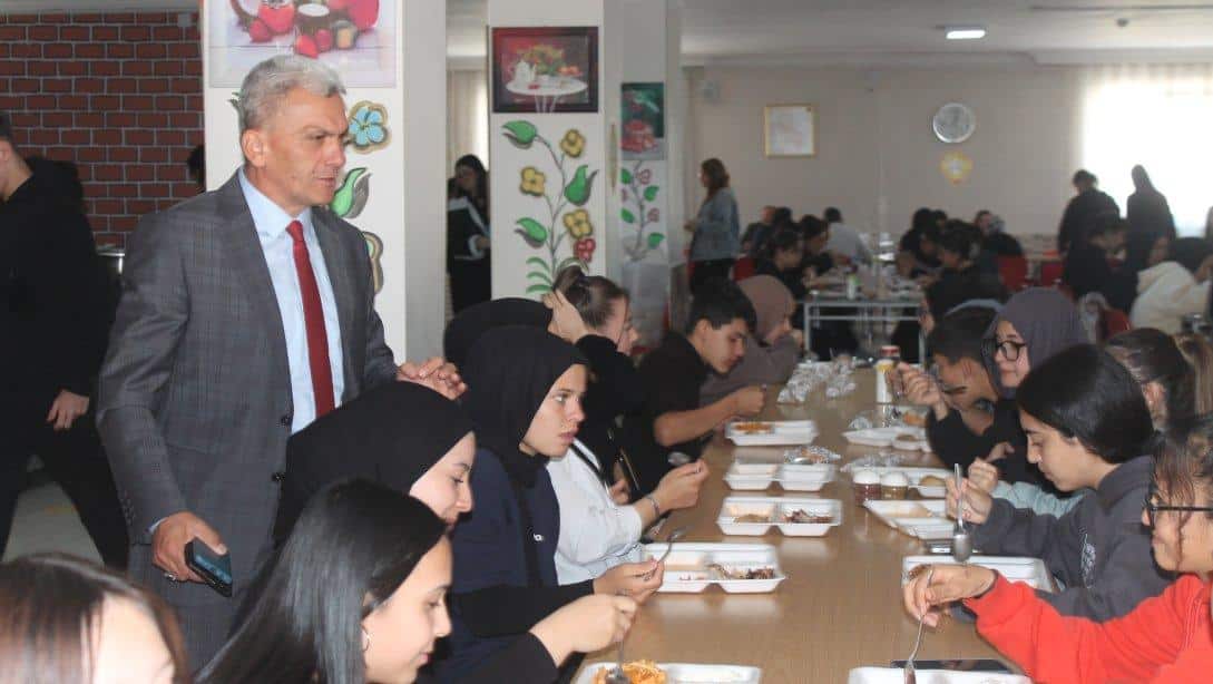 Bigadiç Anadolu İmam Hatip Lisesi Erkek Öğrenci Pansiyonunu ziyareti