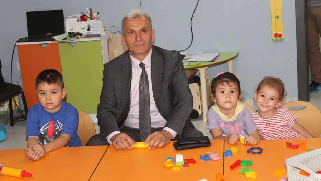 İlçe Milli Eğitim Müdürü Şinasi Özulus'tan Hatice Koç Kızılay Anaokulu'na Ziyaret